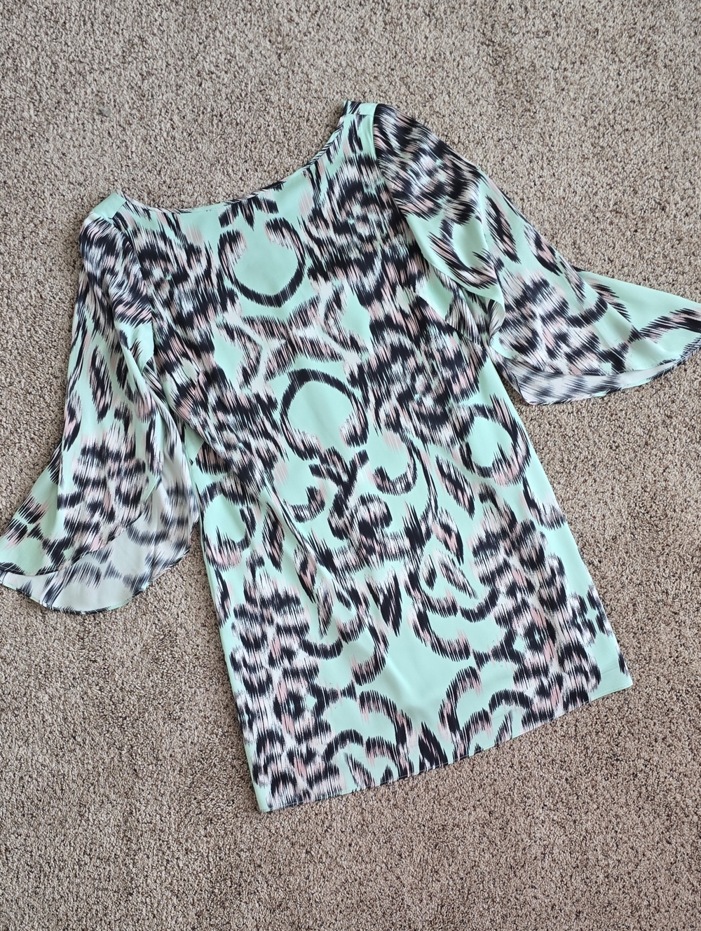 Milly Sz 6 Butterfly Sleeve Dress